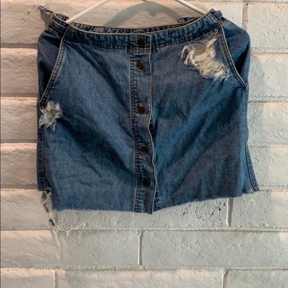 Jean skirt